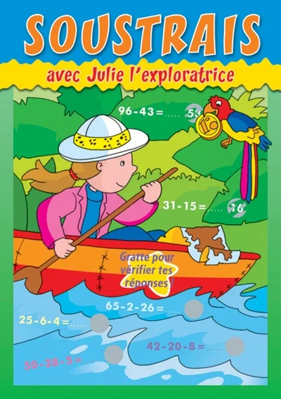 Soustrait avec Julie l'exploratrice