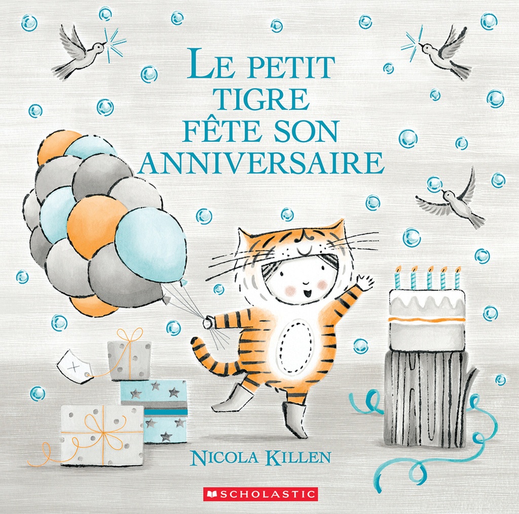 Le petit tigre fête son anniversaire