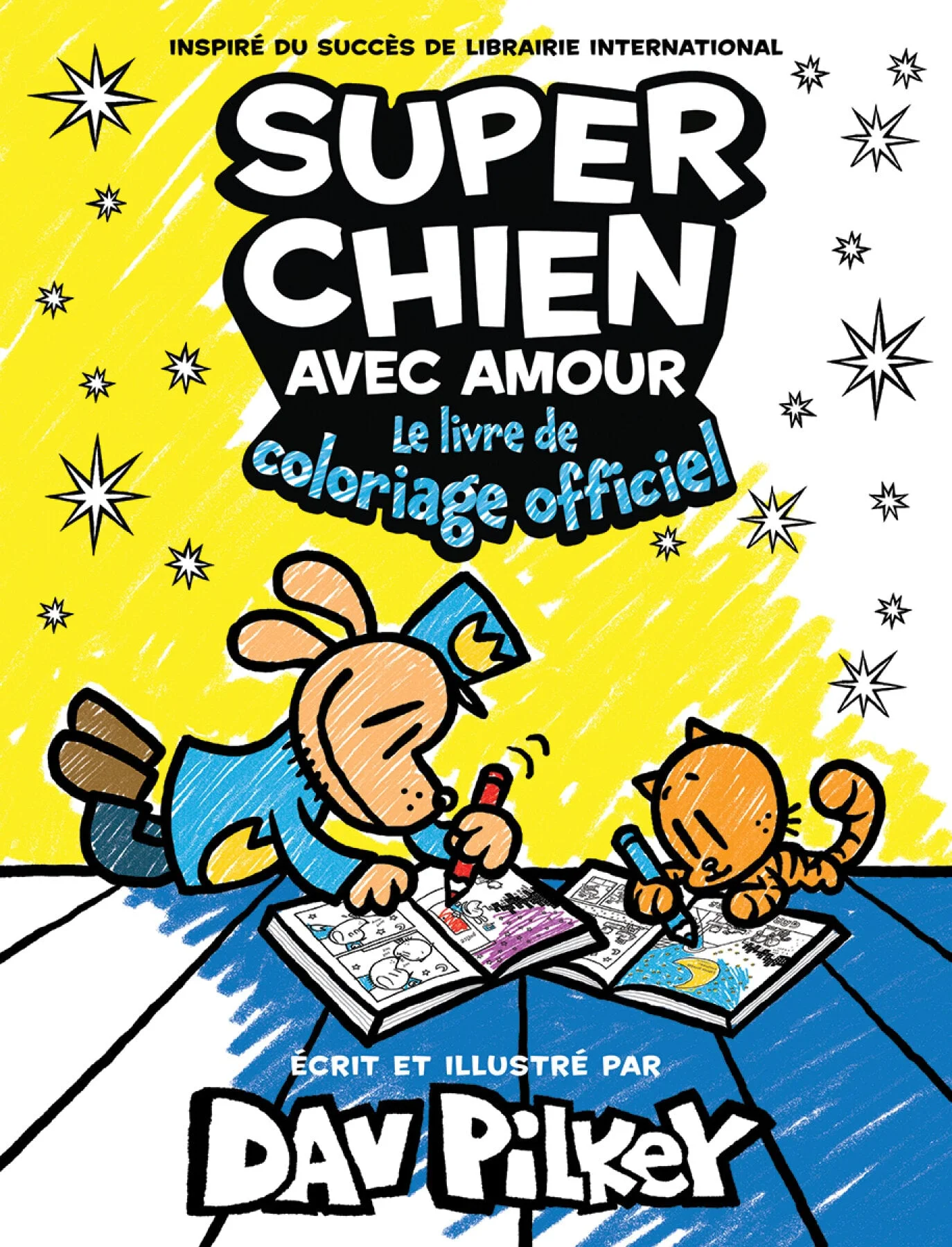 Super Chien avec amour : Le livre de coloriage officiel