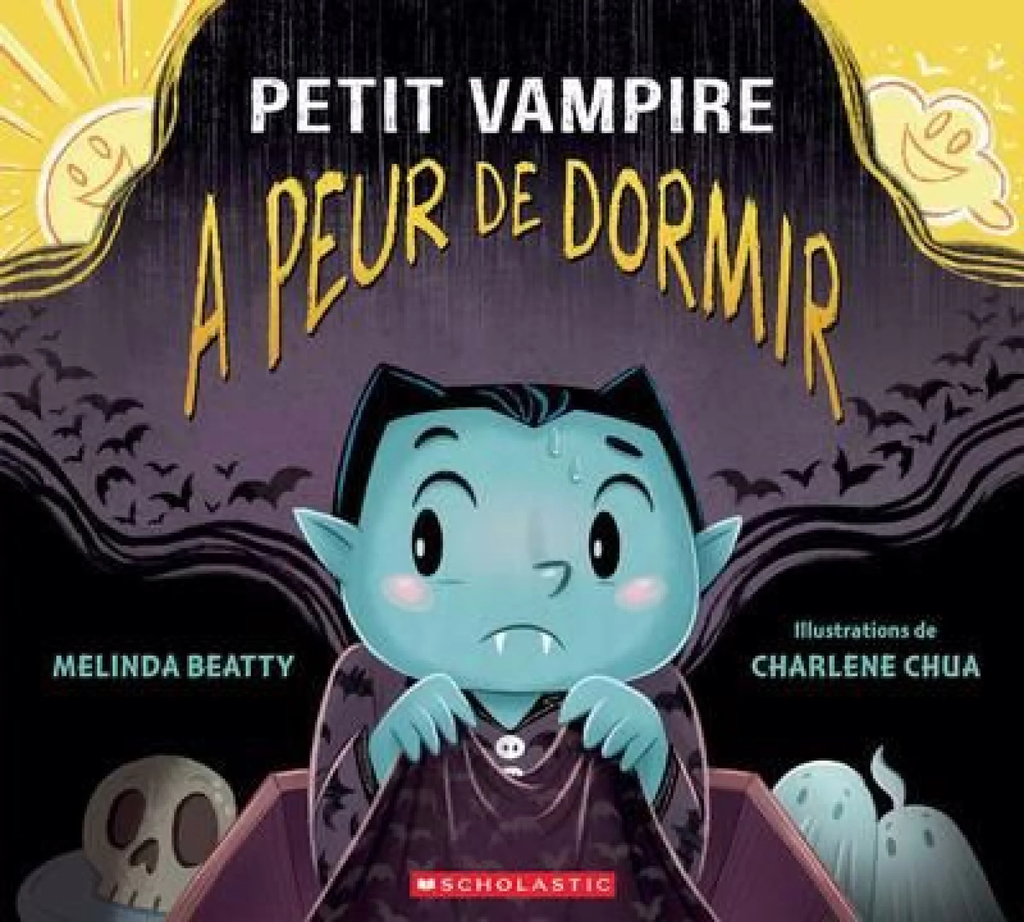 Petit vampire a peur de dormir