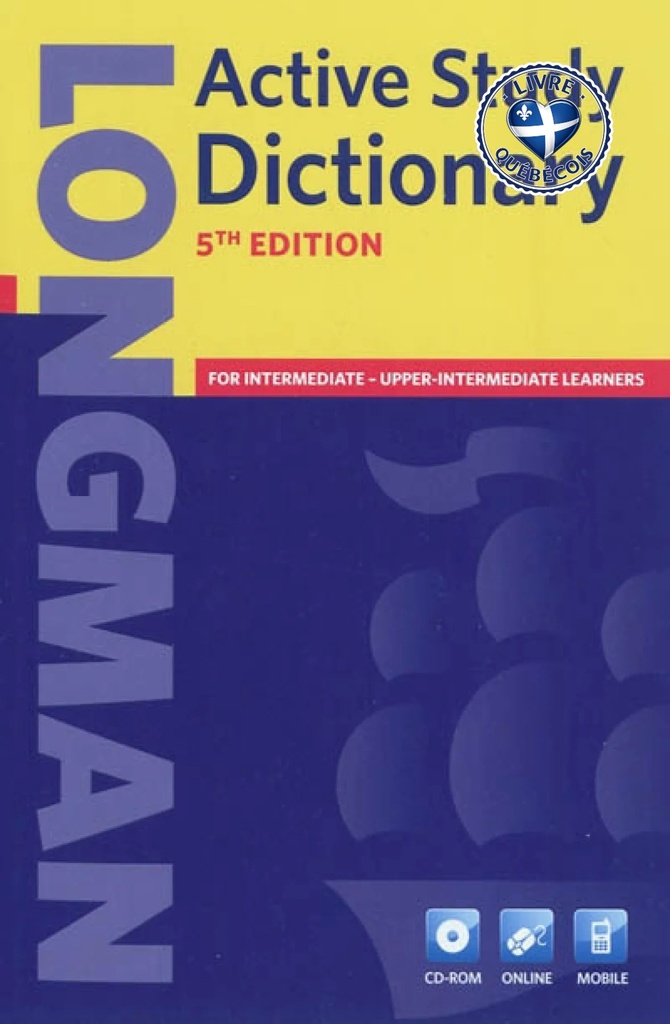 Longman Active Study Dictionary 5e - Paperback with CD-ROM