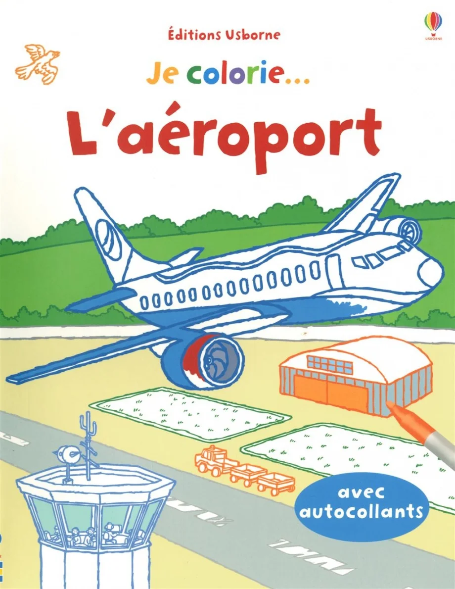 Je colorie... l'aéroport