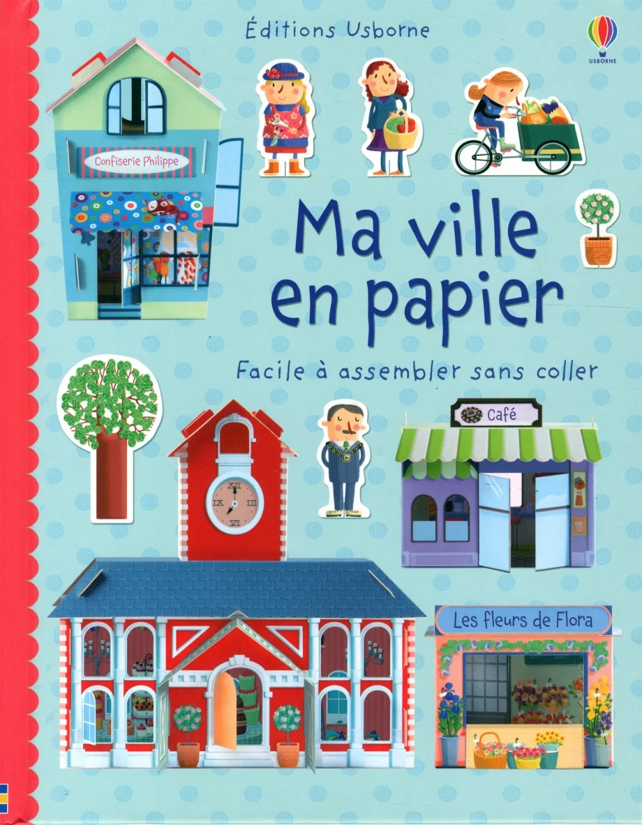 Ma ville en papier : facile à assembler sans coller