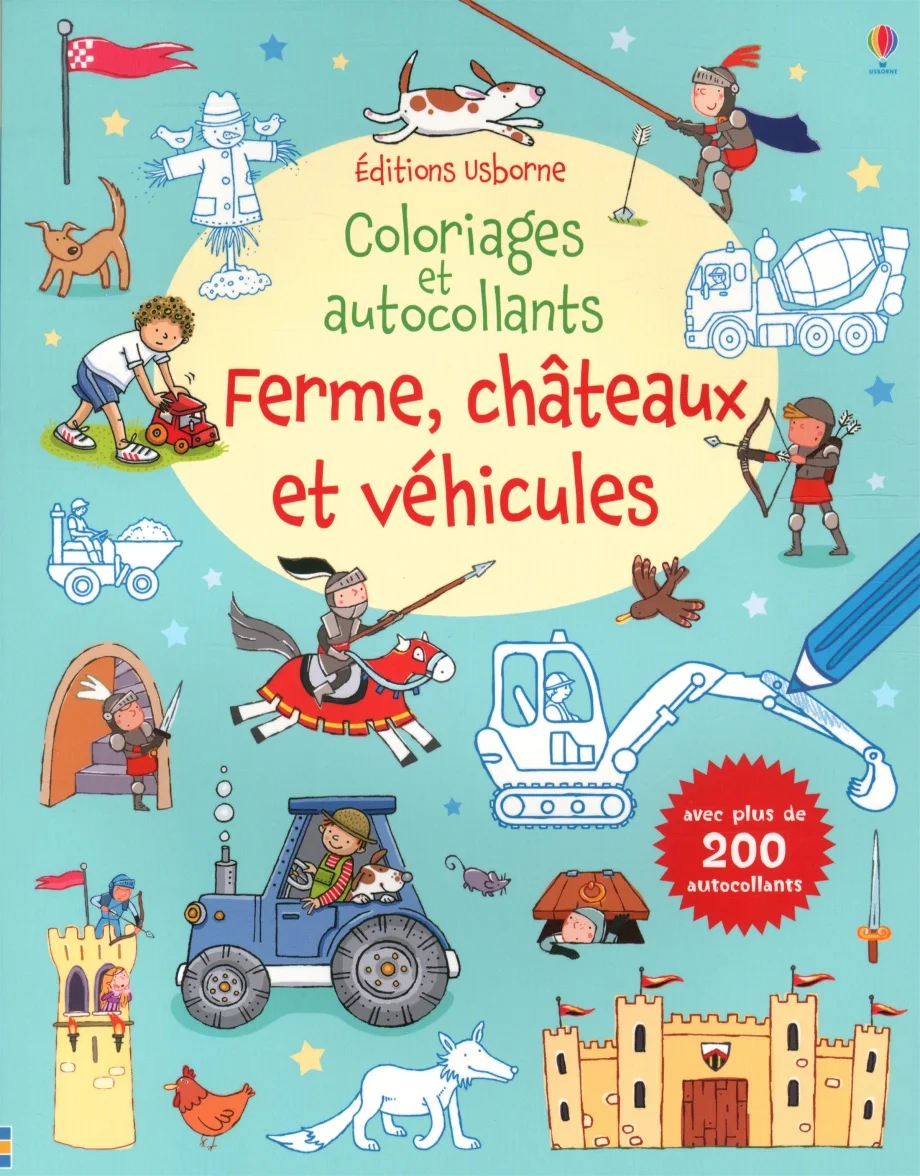 Ferme, châteaux et véhicules