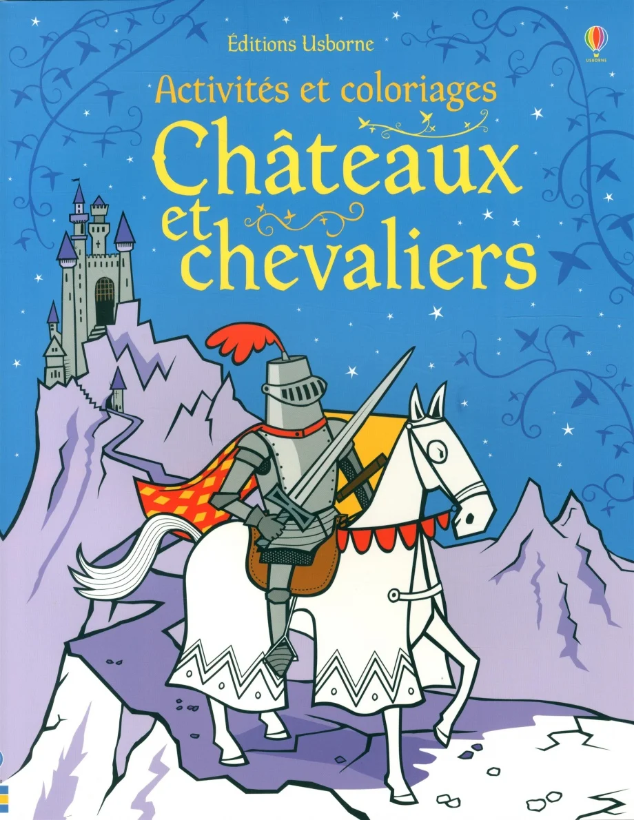 Châteaux et chevaliers : activités et coloriages