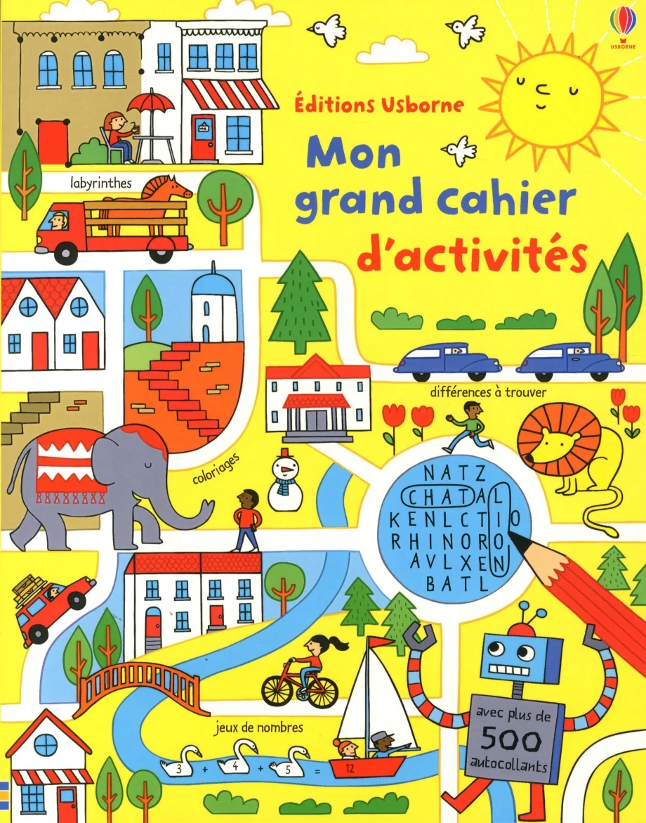 Mon grand cahier d'activités