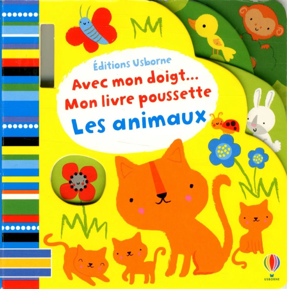 Les animaux : mon livre poussette