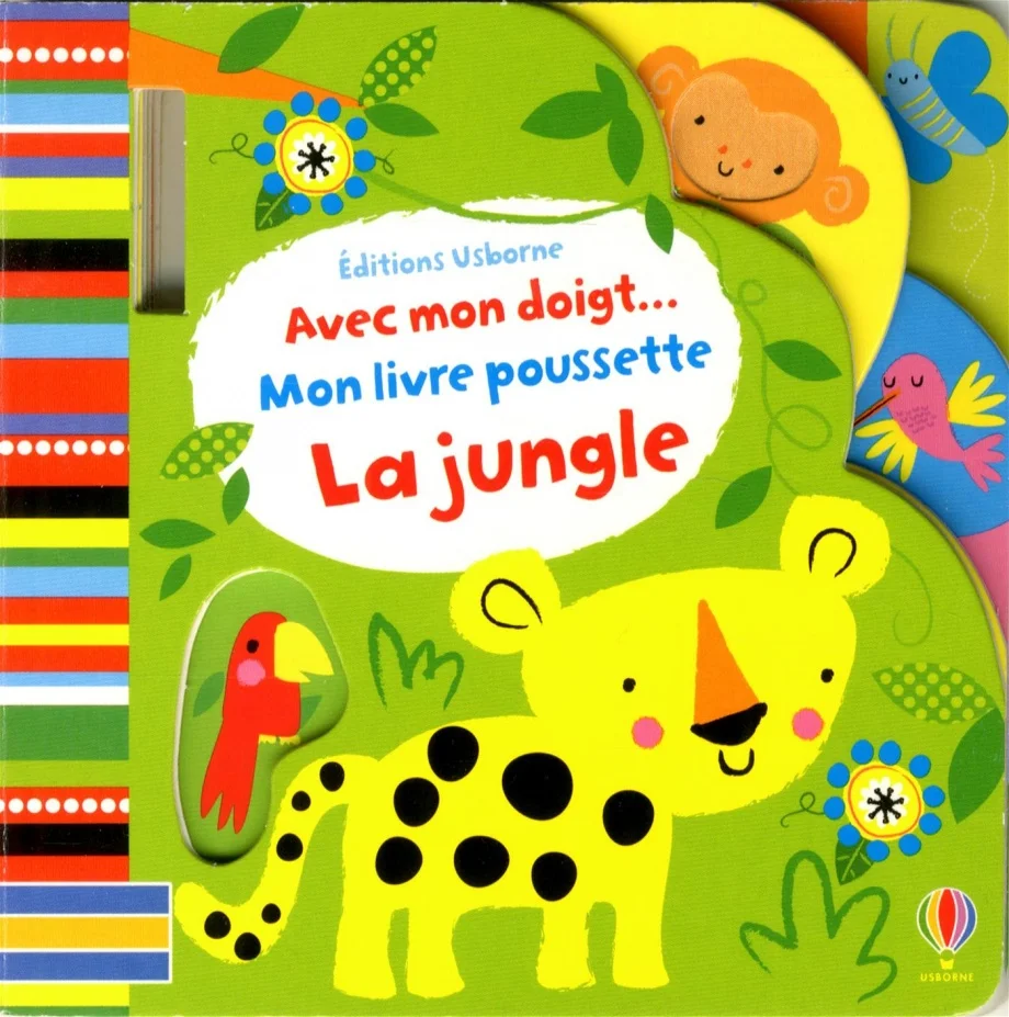 La jungle : mon livre poussette