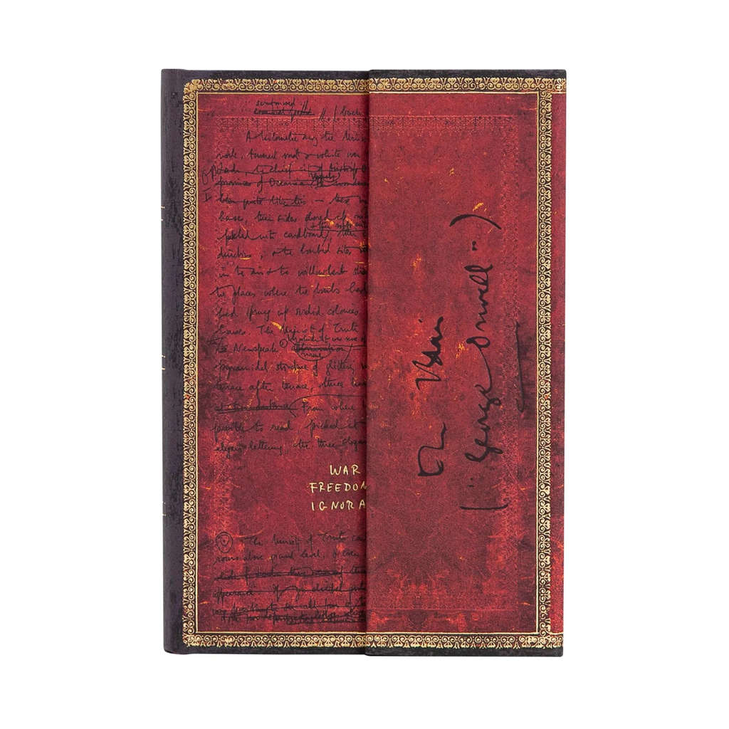 Carnet à couverture rigide Orwell, 1984 : Mini : Ligné - 176 p.