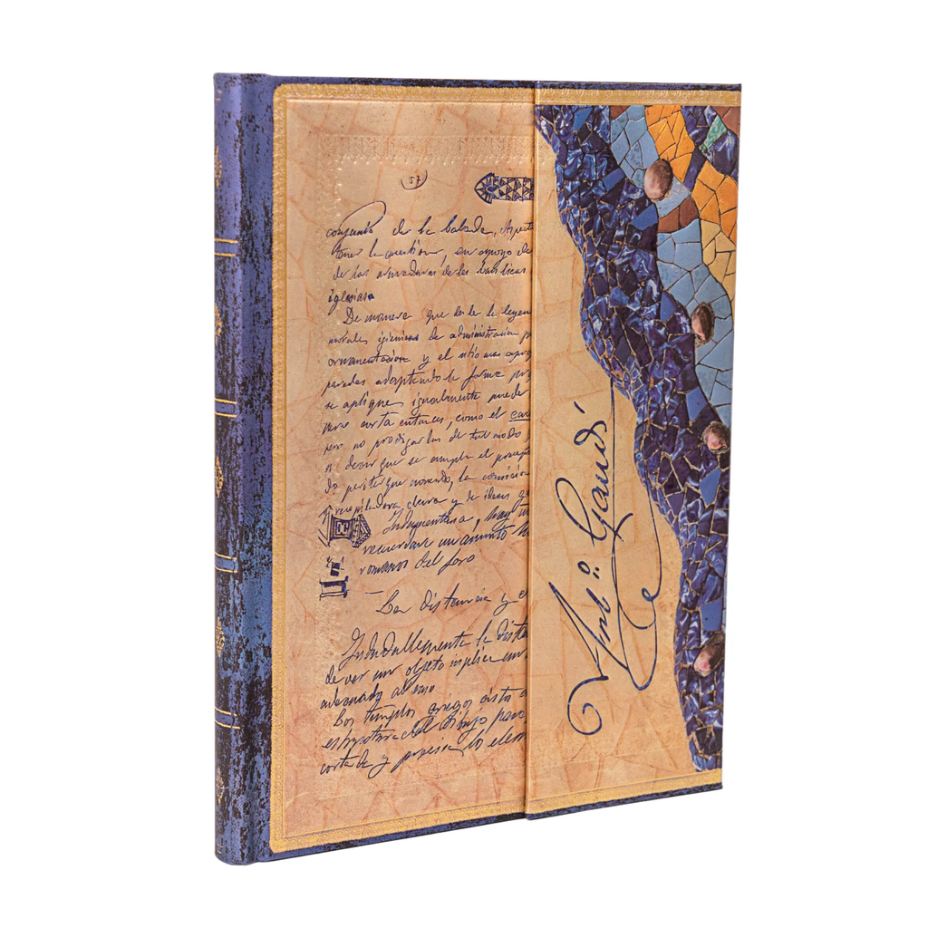 Carnet PB Gaudi, Le Manuscrit de Reus Collection Les Manuscrits Estampés Ultra LIG. 144PG