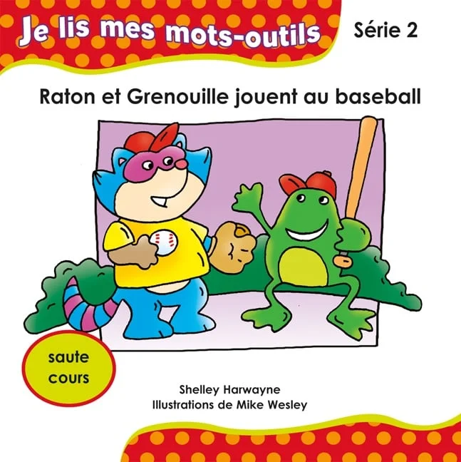 Raton-laveur et Grenouille jouent au baseball