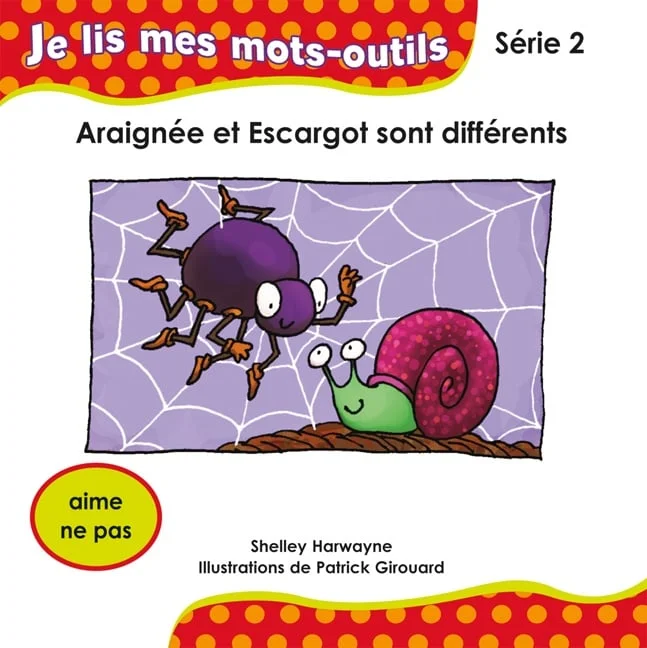 Araignée et Escargot sont différents