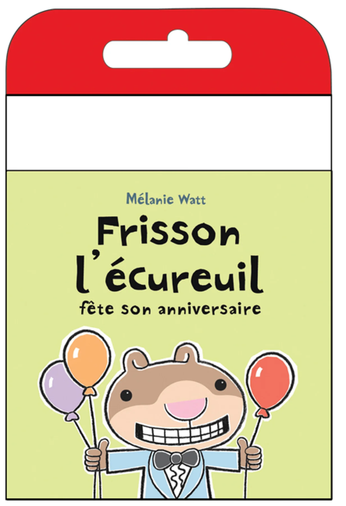 Frisson l'écureuil fête son anniversaire