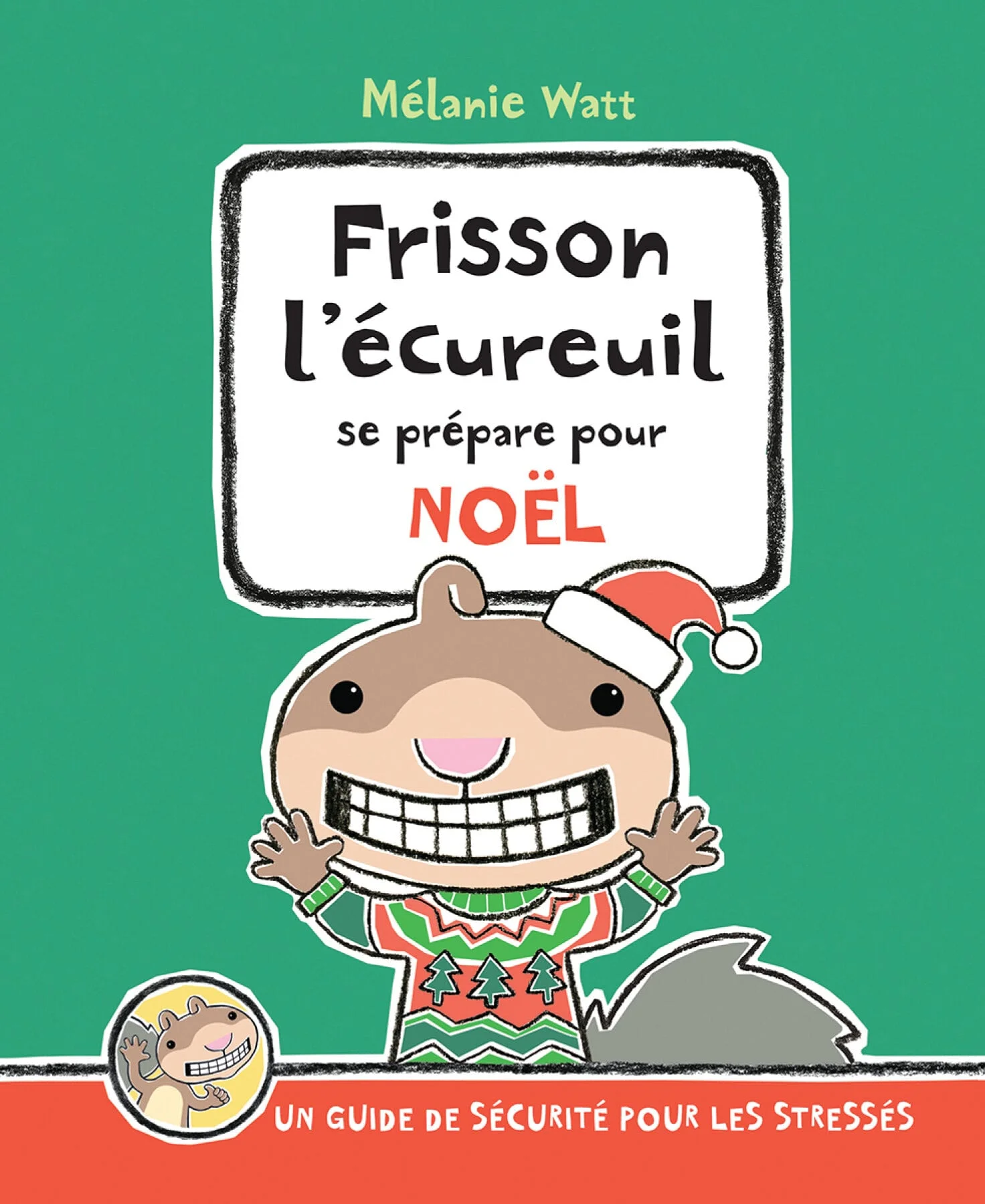 Frisson l'écureuil se prépare pour Noël : un guide de sécurité pour les stressés