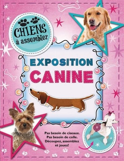 Chiens à assembler : exposition canine.