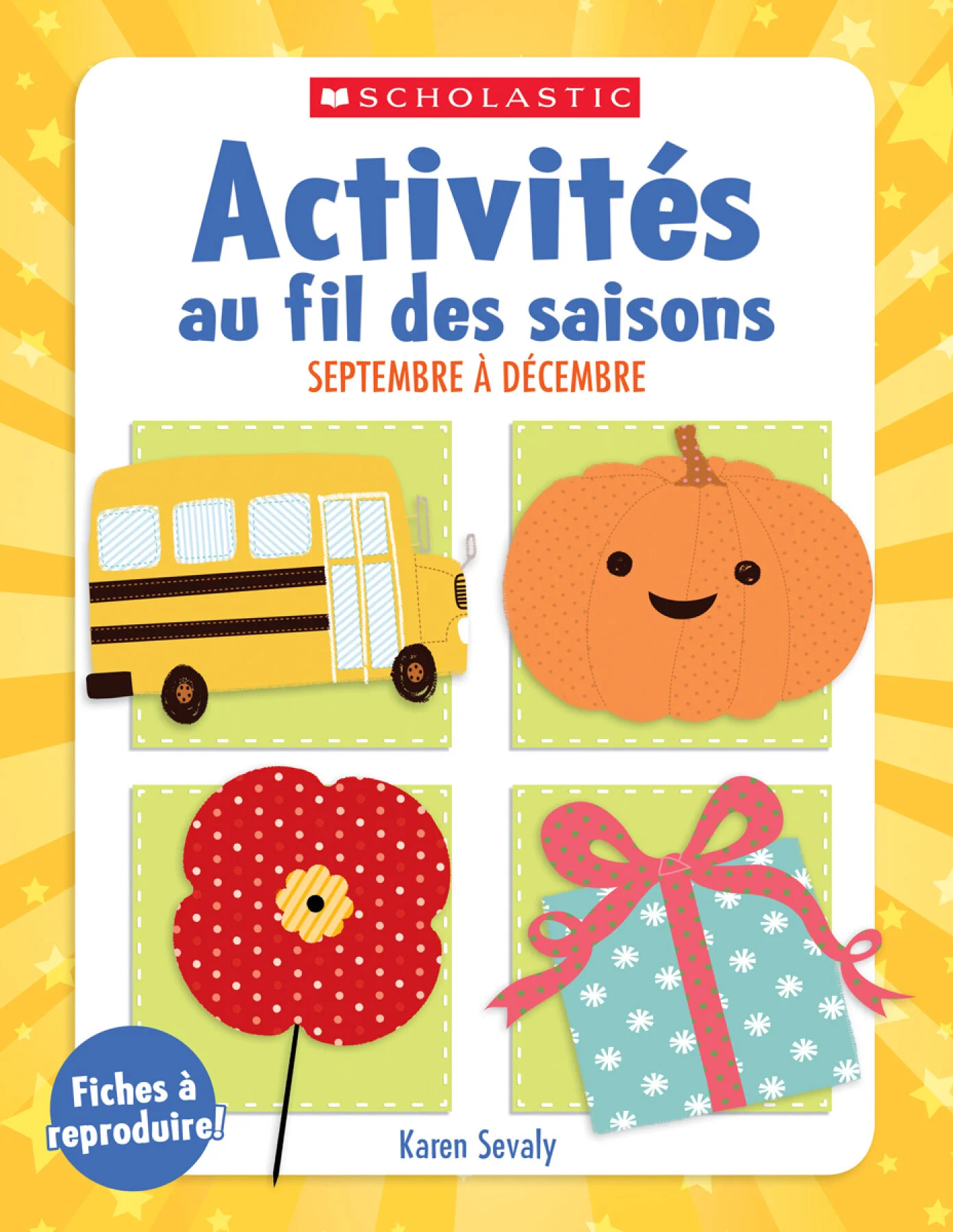Activités au fil des saisons, septembre à décembre : fiches à reproduire
