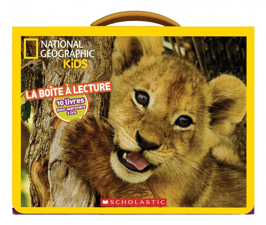 National Geographic Kids La boîte à lecture