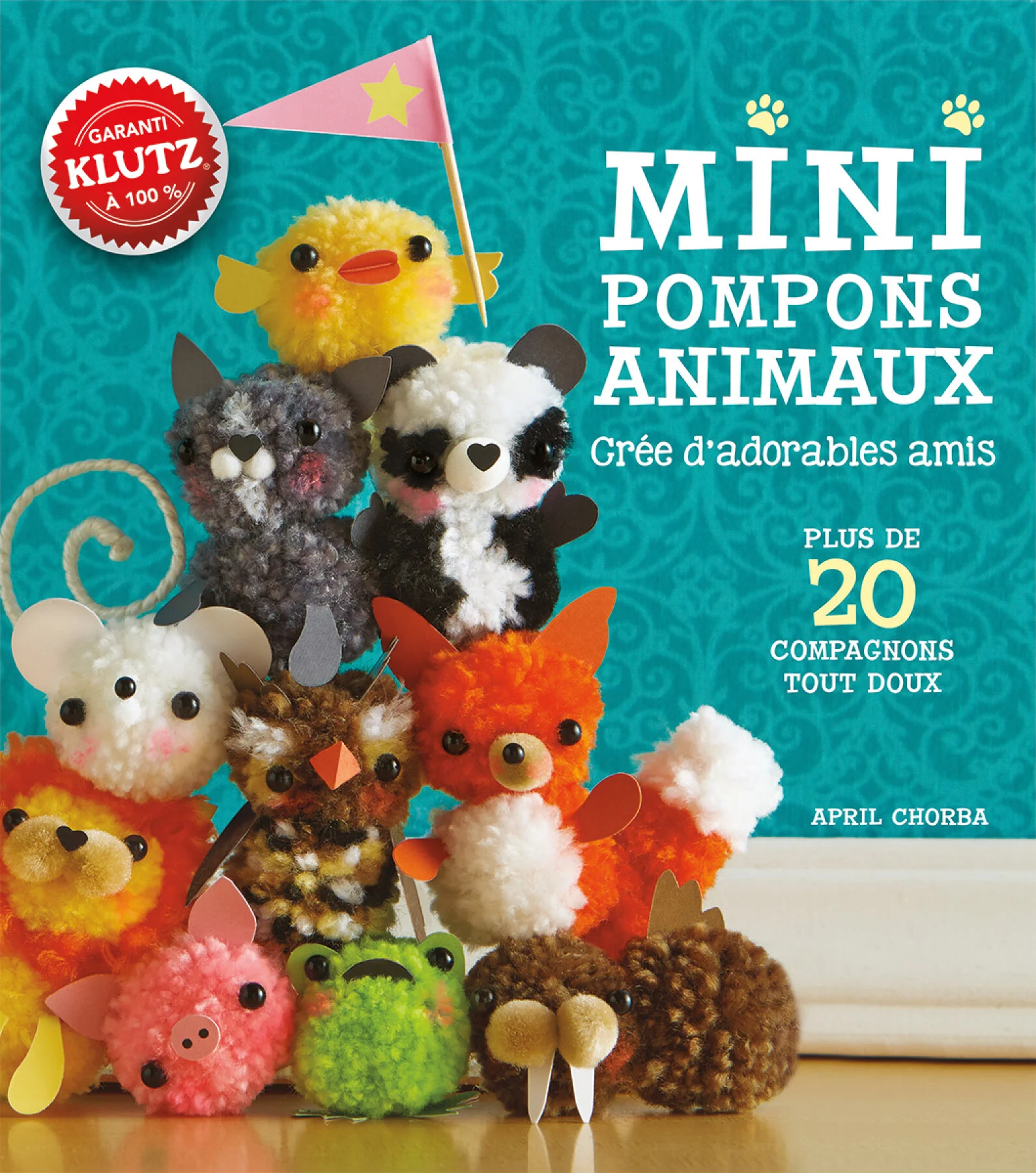 Mini pompons animaux : crée d’adorables amis
