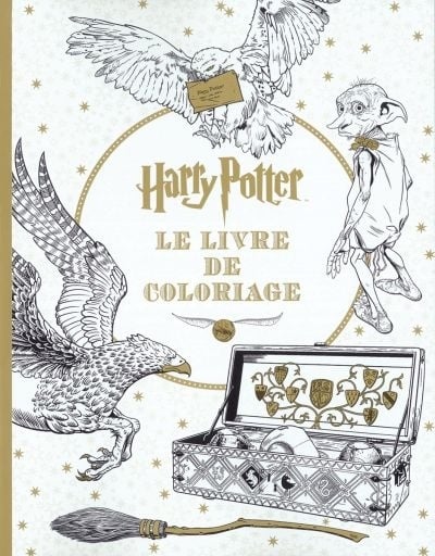 Harry Potter, le livre de coloriage