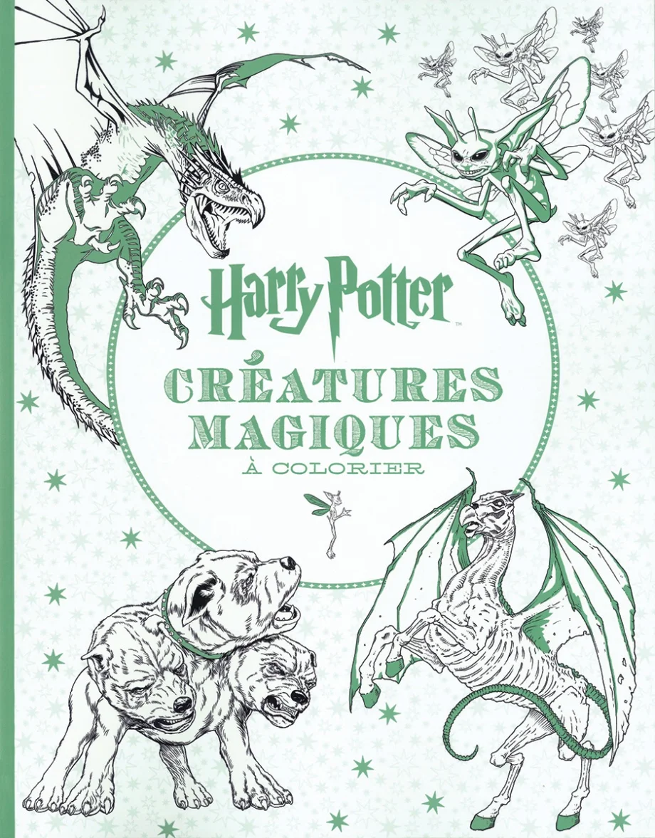 Créatures magiques à colorier