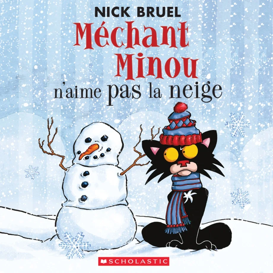 Méchant Minou n'aime pas la neige