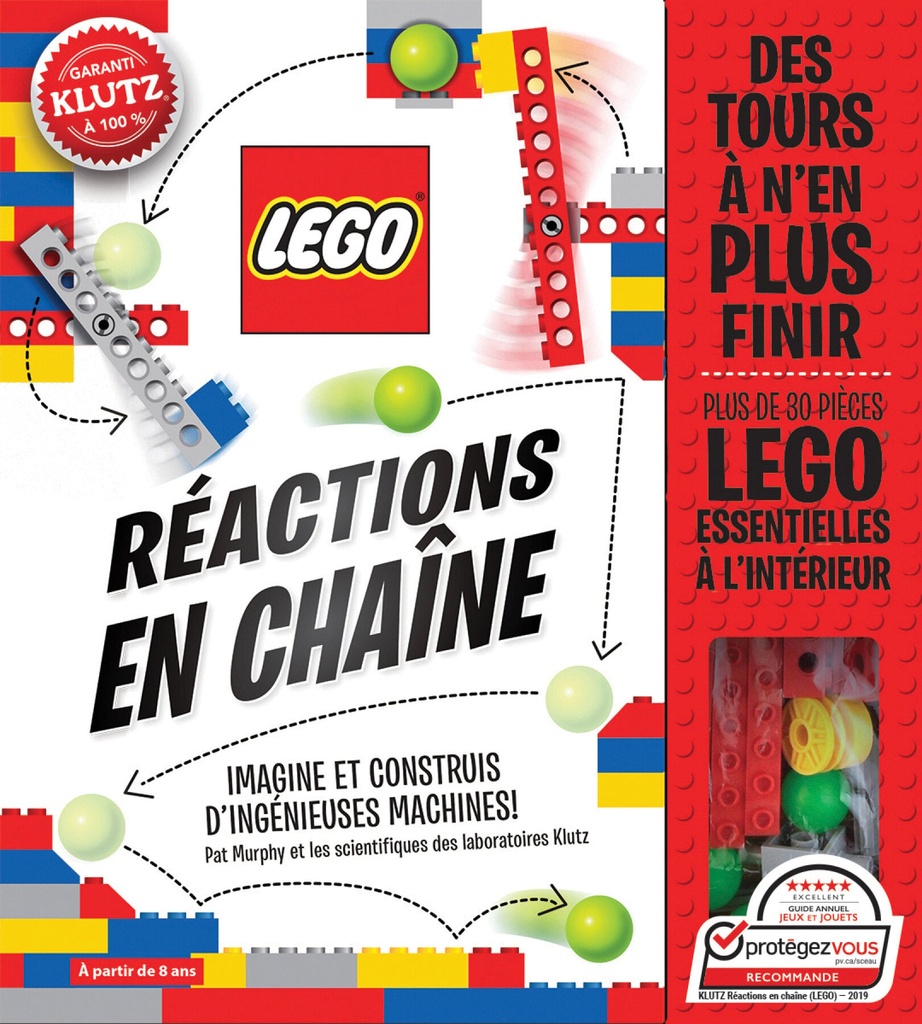 LEGO Réactions en chaîne : construis de merveilleuses machines mobiles