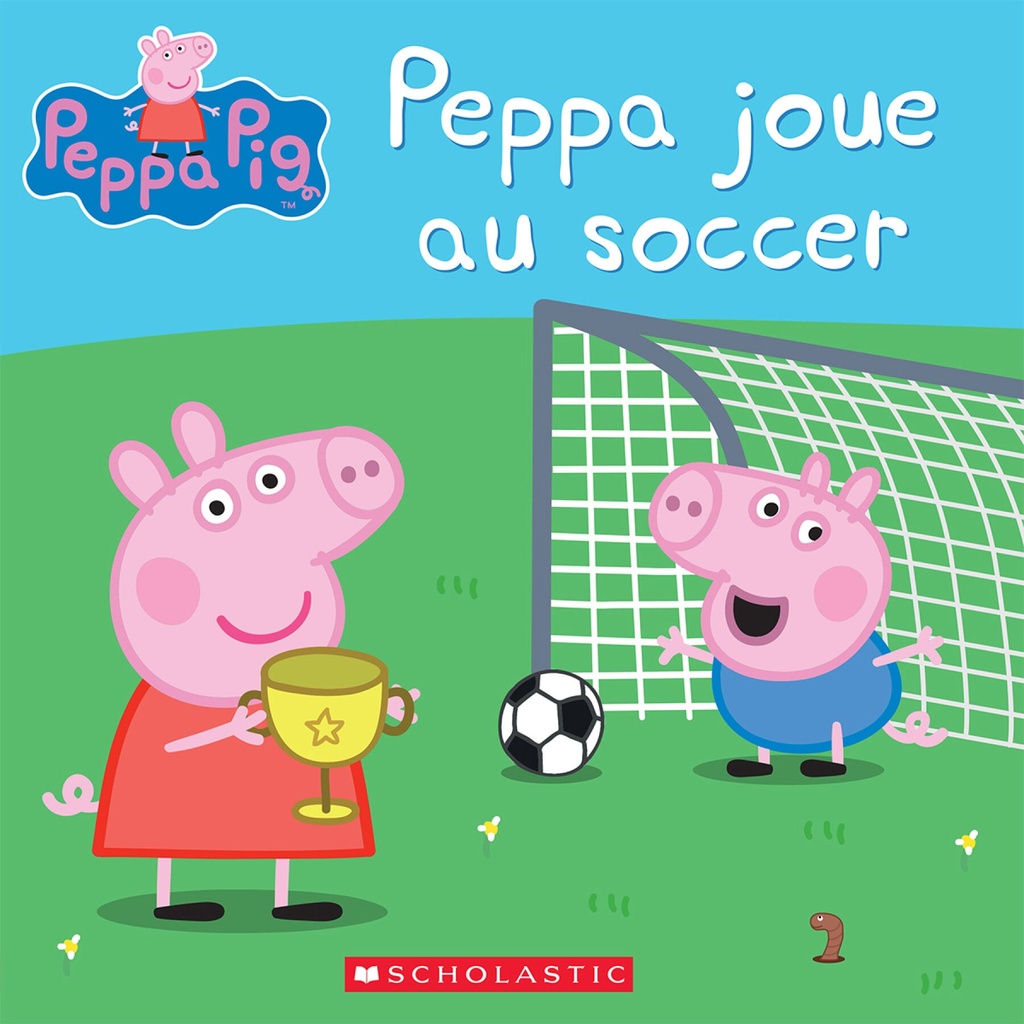 Peppa joue au soccer