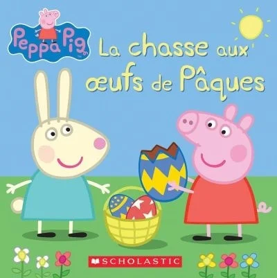 La chasse aux oeufs de Pâques