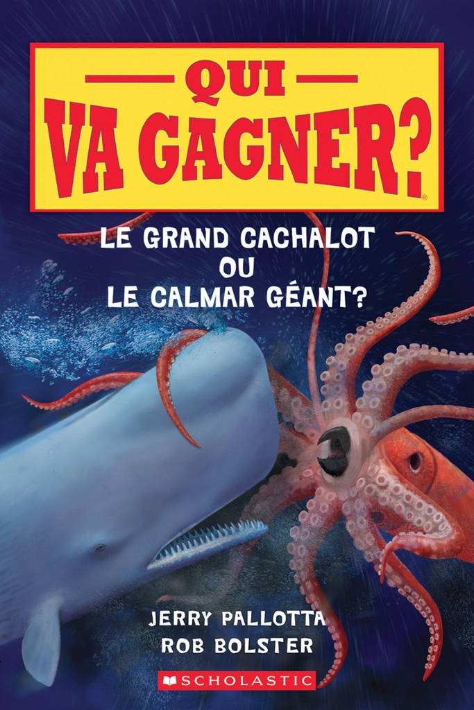 Qui va gagner? : Le grand cachalot ou le calmar géant?
