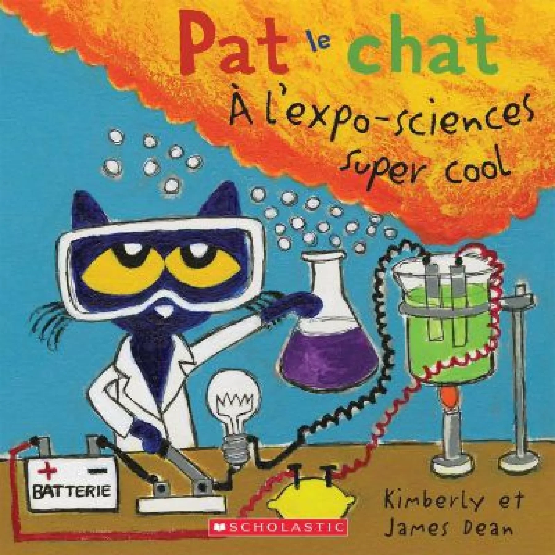 Pat le chat. À l'expo-sciences super cool