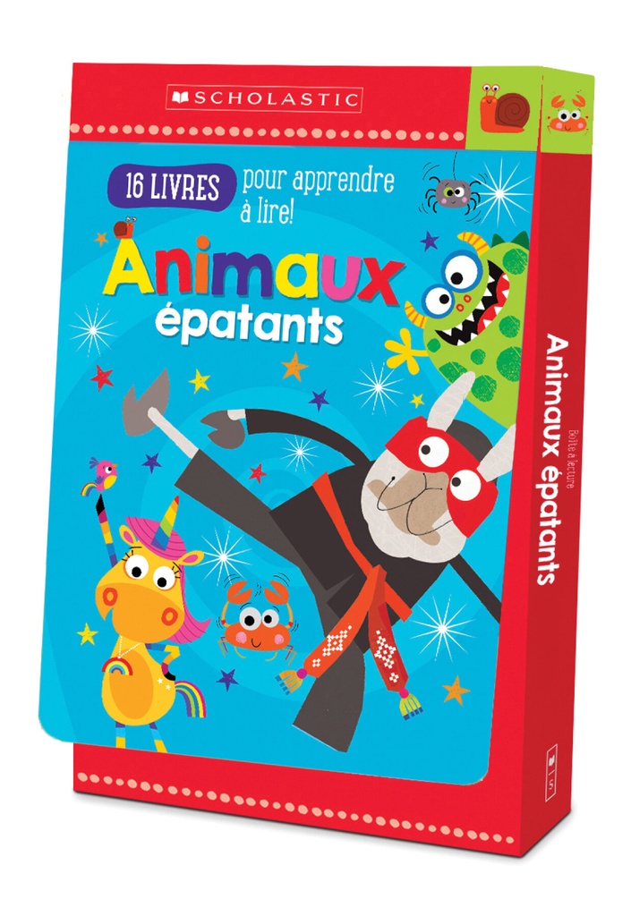 Animaux épatants La boîte à lecture