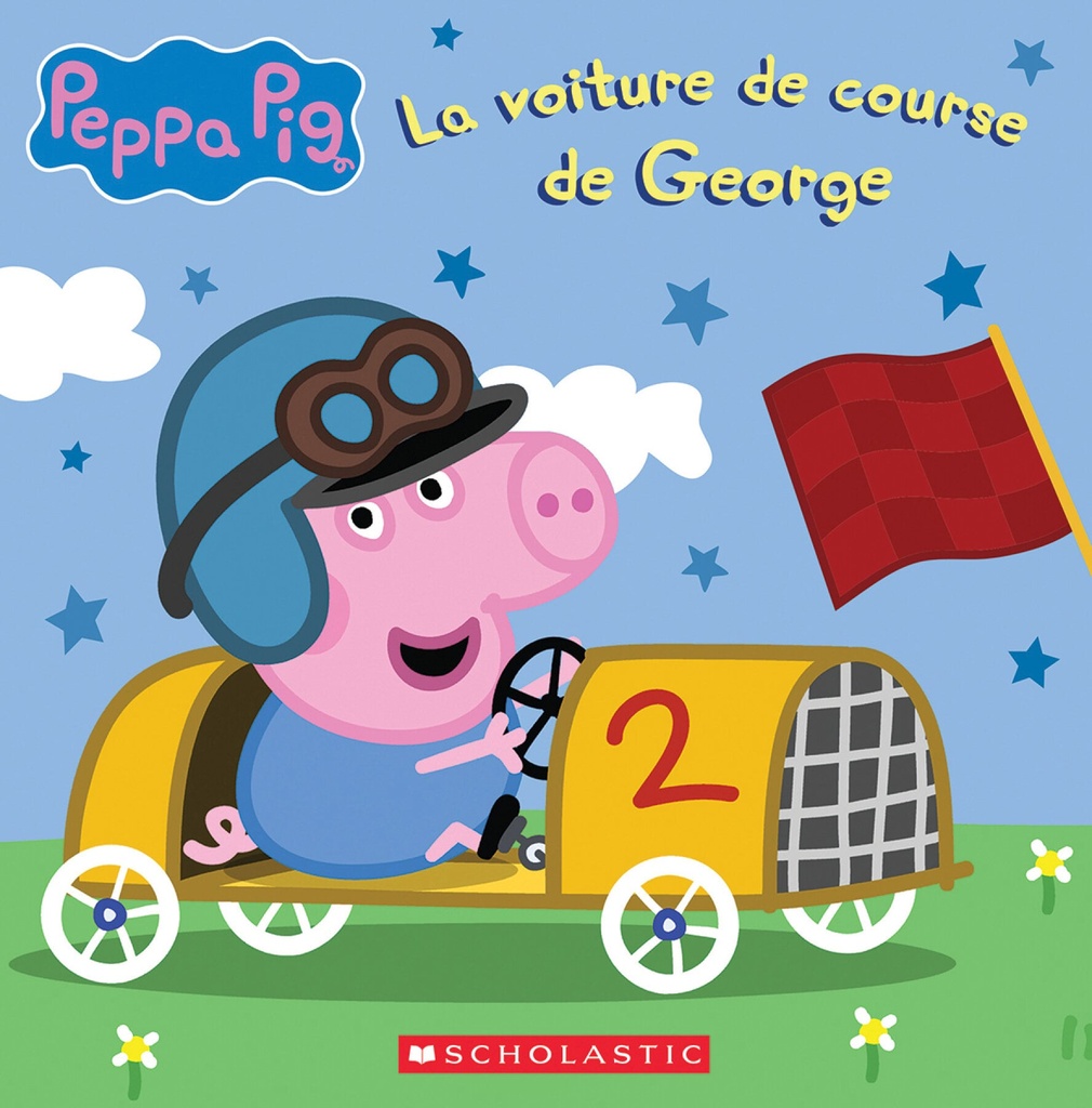 La voiture de course de George