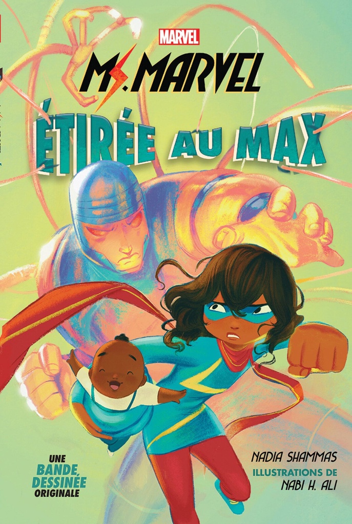 Étirée au max