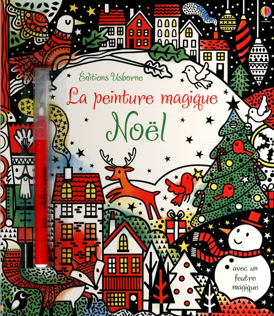 Noël : la peinture magique