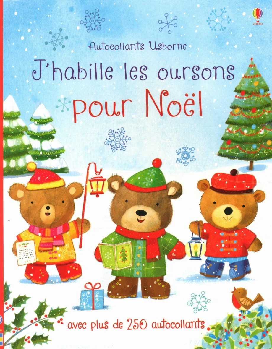 J'habille les oursons pour Noël