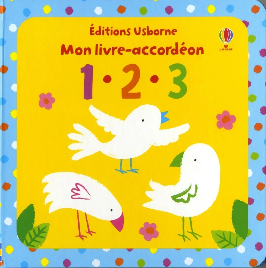 1, 2, 3 : mon livre-accordéon