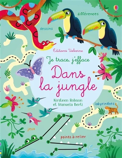 Dans la jungle : je trace, j'efface