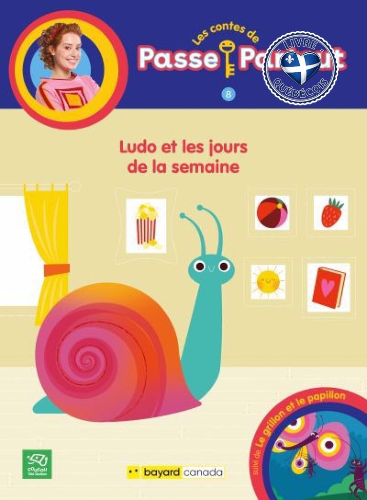 Ludo et les jours de la semaine - Le grillon et le papillon