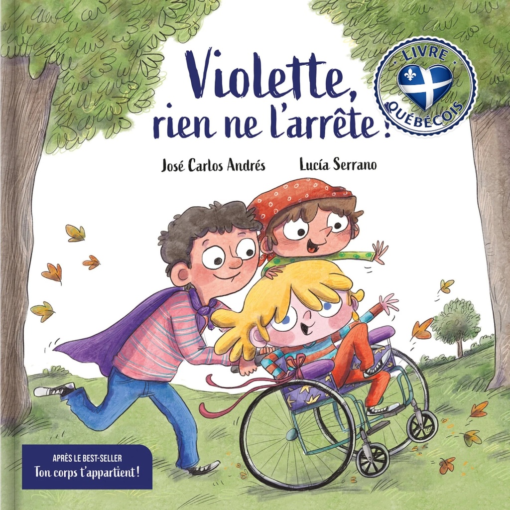 Violette, rien de l'arrête ! : Une histoire sur le handicap