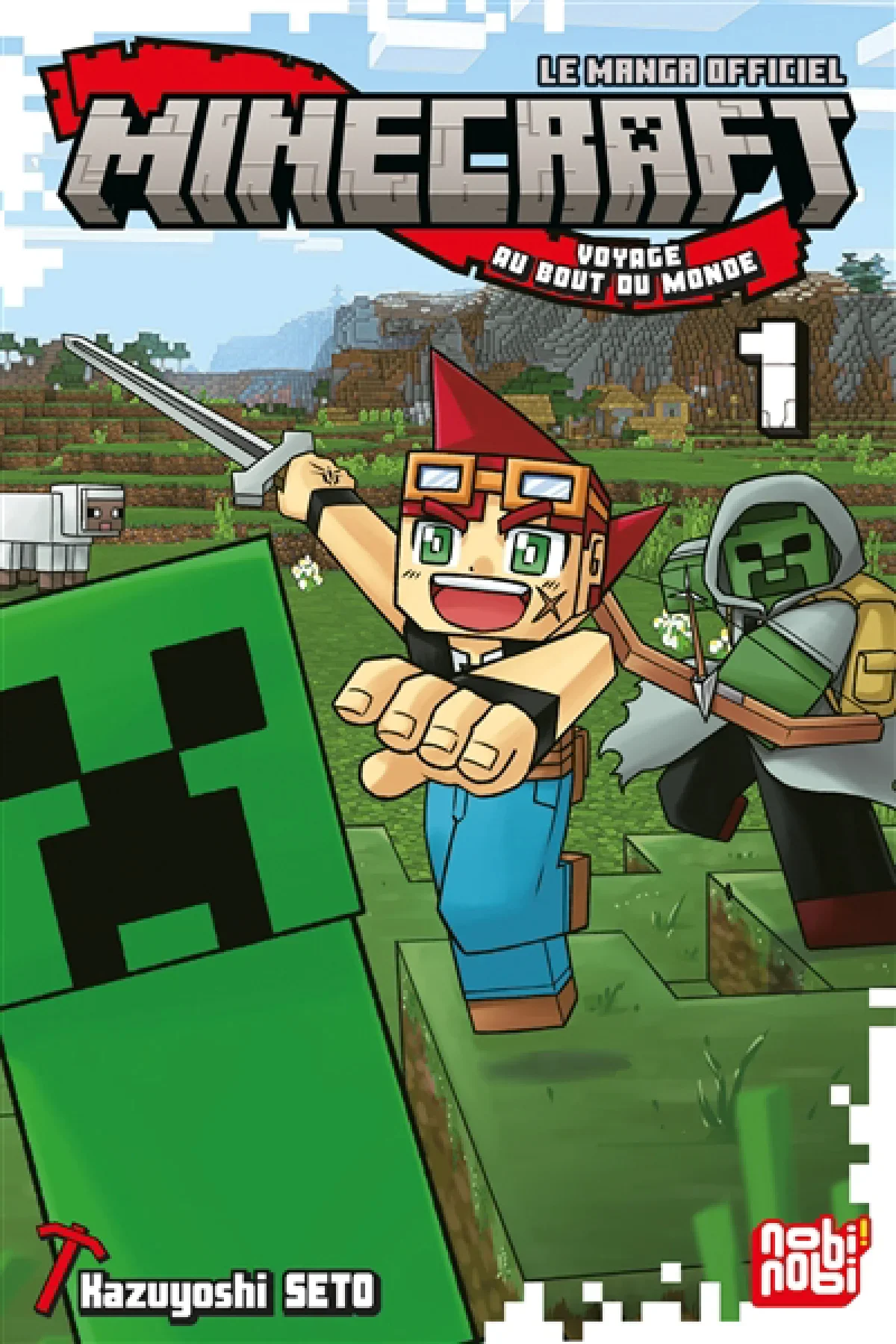 Minecraft, le manga officiel : voyage au bout du monde, Vol. 1