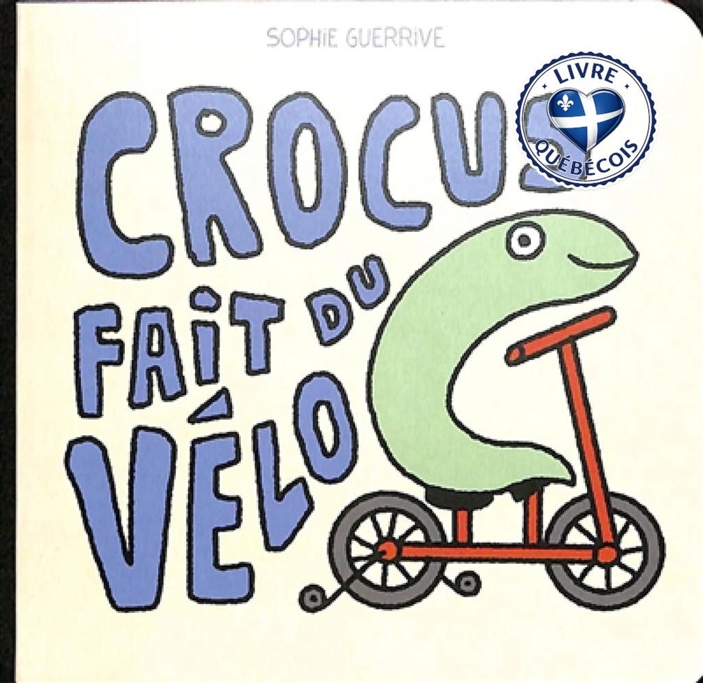 Crocus fait du vélo