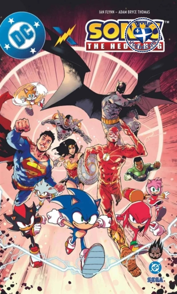 DC x Sonic the hedgehog
