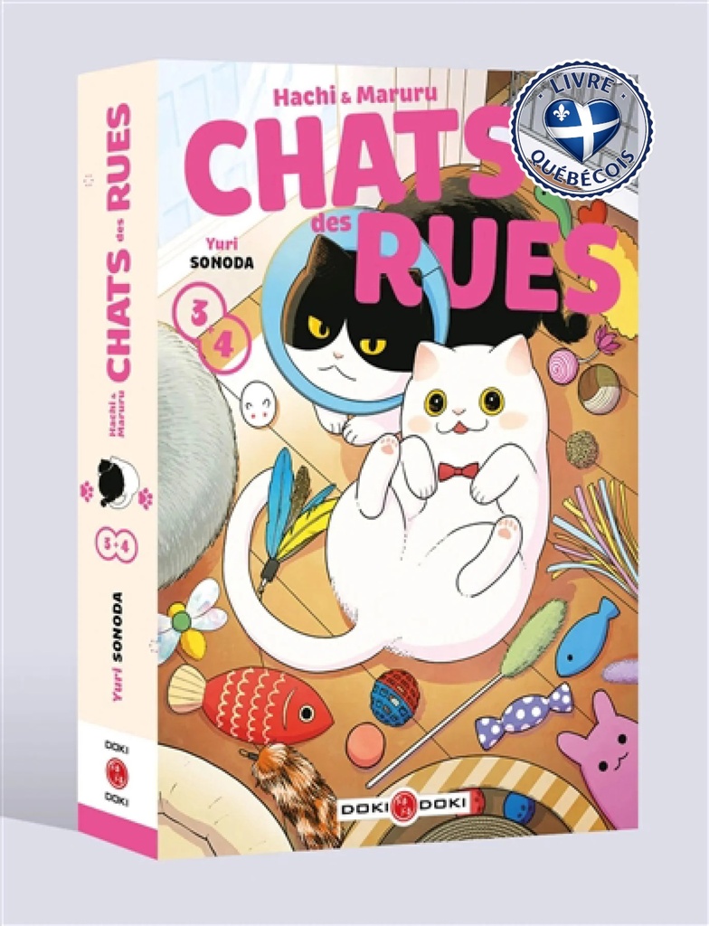 Hachi & Maruru : chats des rues : volumes 3 et 4