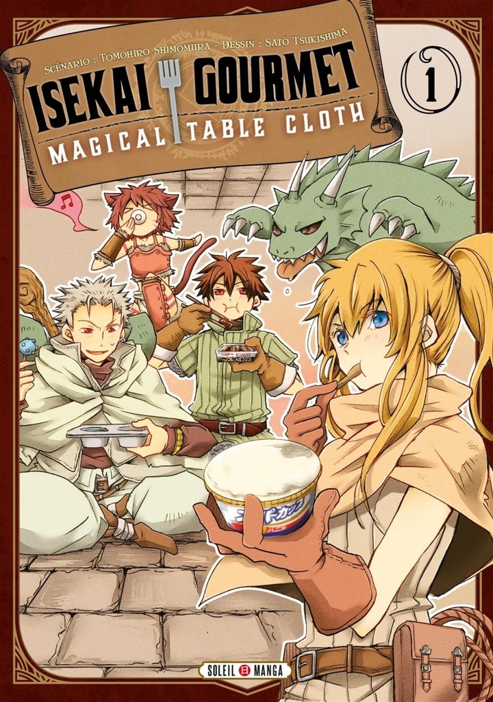 Isekai gourmets : magical table cloth, Vol. 1