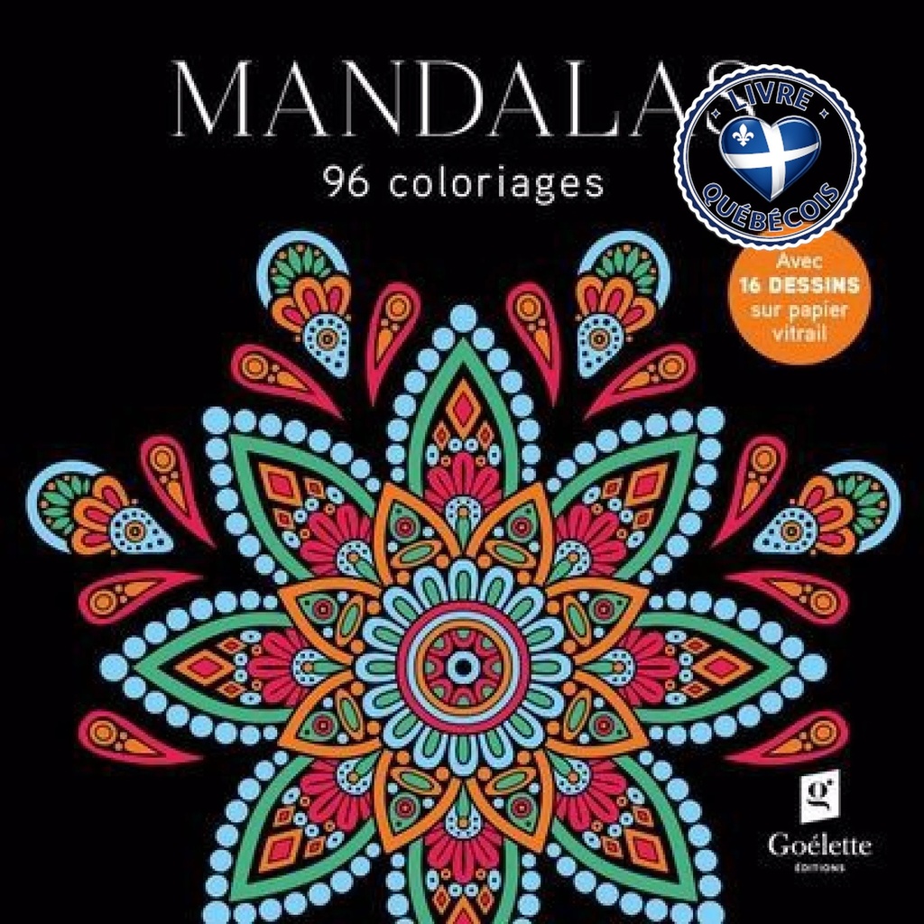 Coloriages - mandalas : 96 coloriages