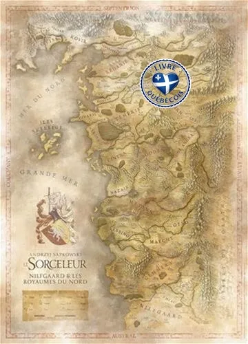 Le sorceleur : la carte de l'univers