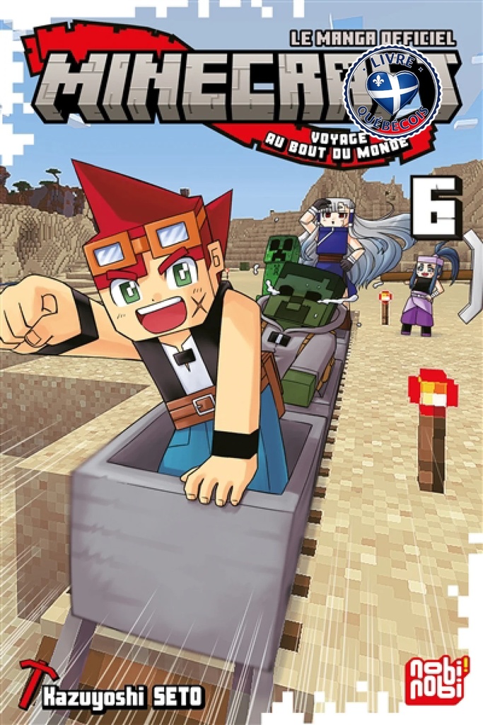 Minecraft, le manga officiel : voyage au bout du monde, Vol. 6