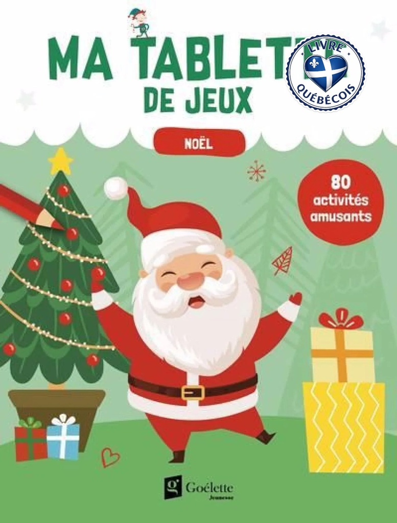 Ma tablette de jeux - Noël : 80 activités amusants