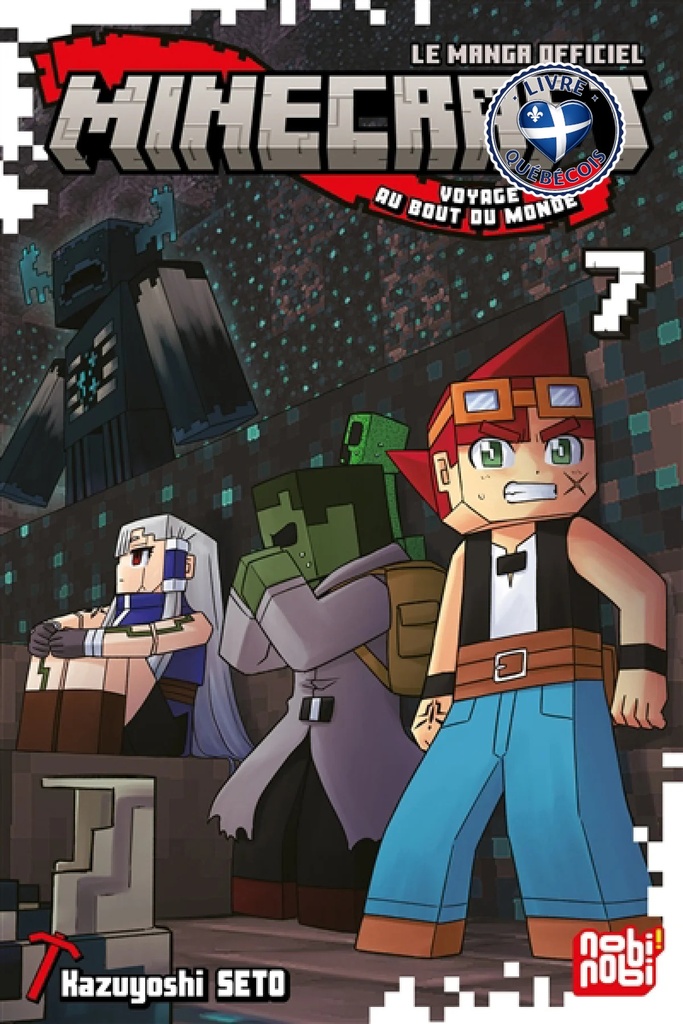 Minecraft, le manga officiel : voyage au bout du monde, Vol. 7