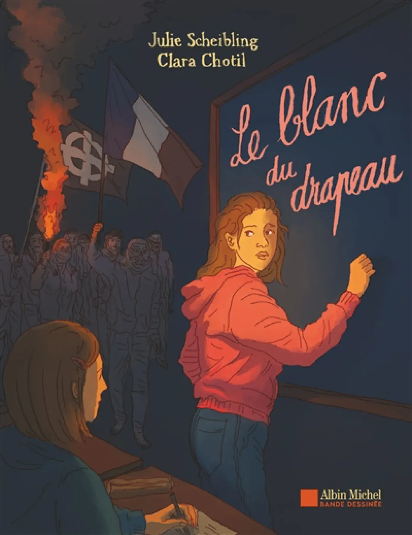 Le blanc du drapeau